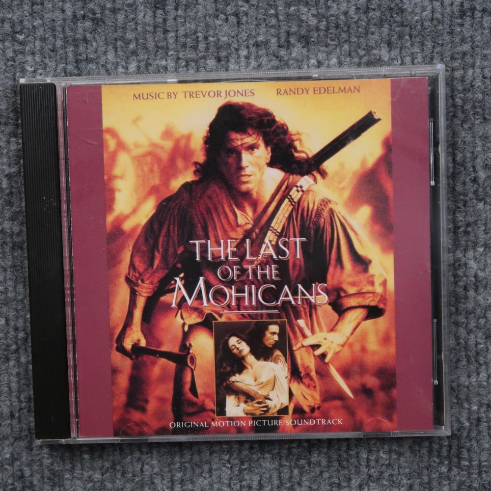 The Last of the Mohicans CD Soundtrack Morgan Creek 1992 Film Score Trevor Jones
